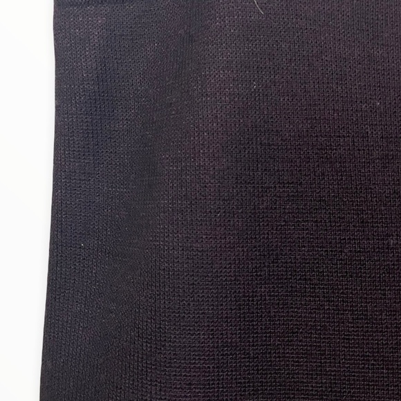 SPANNER Wool Blend Knit Sweater Stretch Midi Career Skirt, Plum, Large - Picture 2 of 5